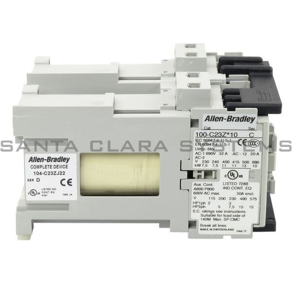 Allen Bradley 104-C23ZJ22 Reversing Contactor | MCS-C Product Image