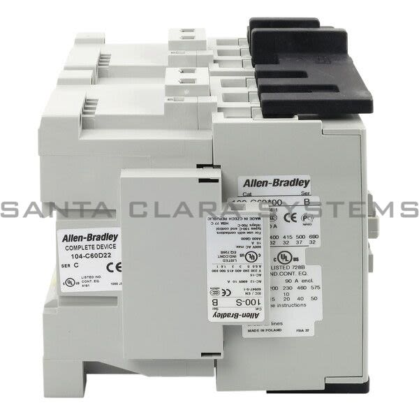 Allen Bradley 104-C60D22 Reversing Contactor Product Image
