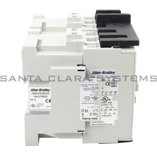 Allen Bradley 104-C72D22 Reversing Contactor | MCS-C Product Image