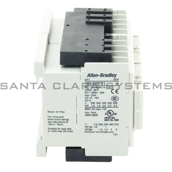 Allen Bradley 104-K05D02 Reversing Contactor Assembly Product Image