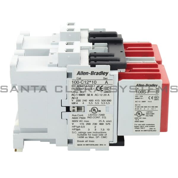 Allen Bradley 104S-C12HJ210C Safety Reversing Contactor Product Image