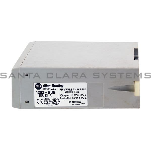 Allen Bradley 1203-GU6 Communication Option Kit Enhanced Device Net Adapter-DIN Rail Mount Product Image