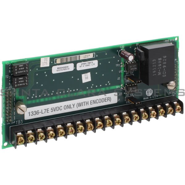Allen Bradley 1336-L7E PCB, Assy, Logic, 5VTTL, W/Encoder Loss Detection Product Image