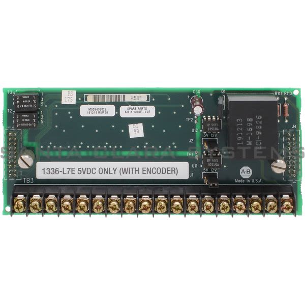 Allen Bradley 1336-L7E PCB, Assy, Logic, 5VTTL, W/Encoder Loss Detection Product Image