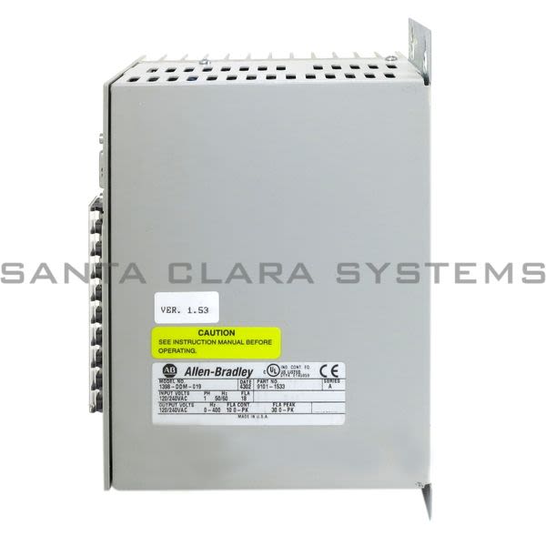Allen Bradley 1398-DDM-019 Servo Drive | Ultra 100 9101-1533 Product Image