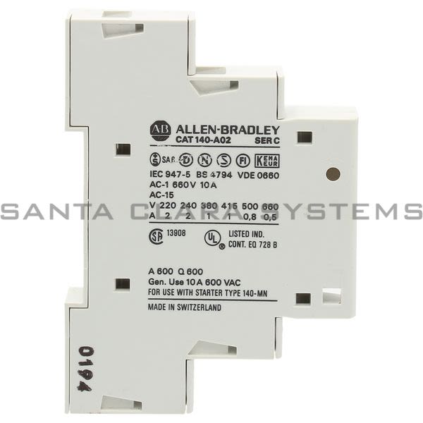 Allen Bradley 140-A02 Contact Product Image