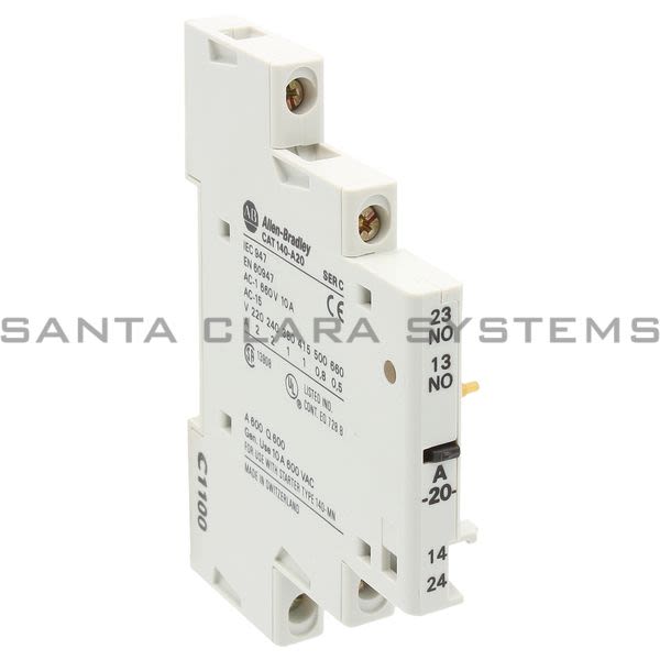 Allen Bradley 140-A20 Auxiliary Contact Product Image
