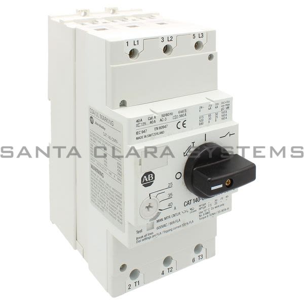 Allen Bradley 140-CMN-4000 Manual Motor Starter /Circuit Breaker Product Image