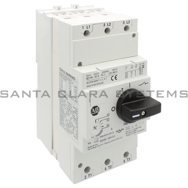 Allen Bradley 140-CMN-6300 Circuit Breaker Product Image