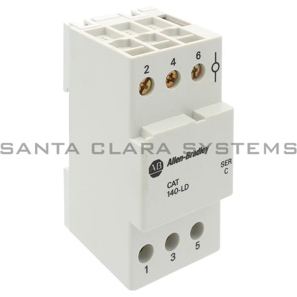 Allen Bradley 140-LD  Terminal, DIN Rail Mounted Product Image