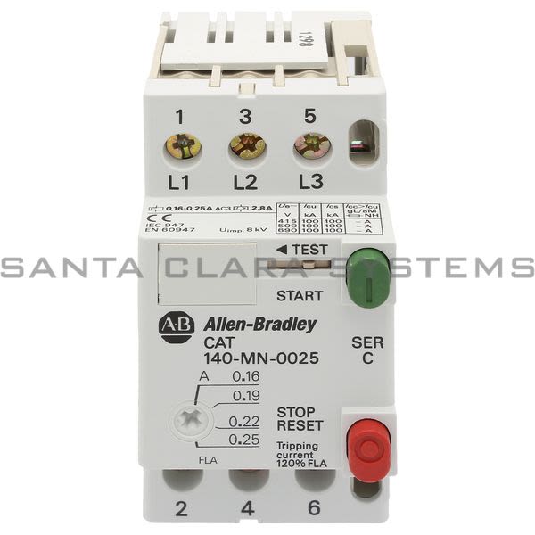 Allen Bradley 140-MN-0025  Starter Product Image