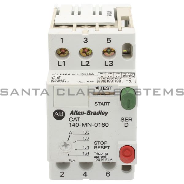 Allen Bradley 140-MN-0160  Motor Starter Product Image
