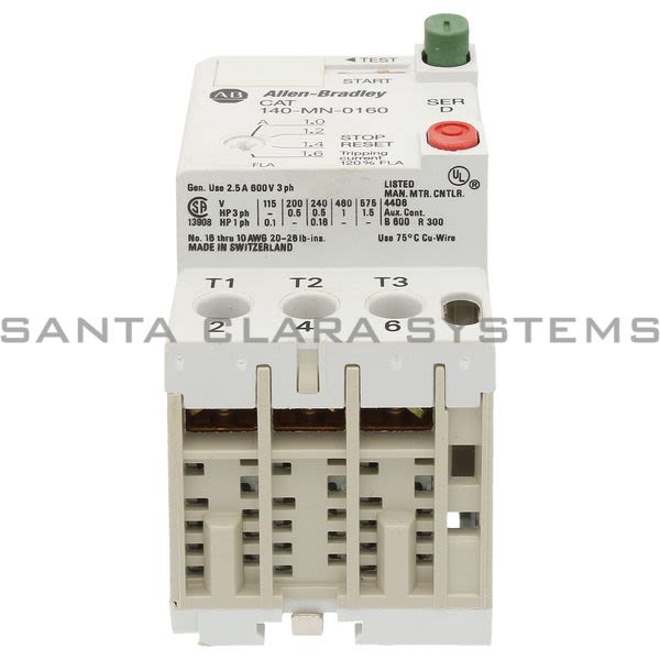 Allen Bradley 140-MN-0160  Motor Starter Product Image