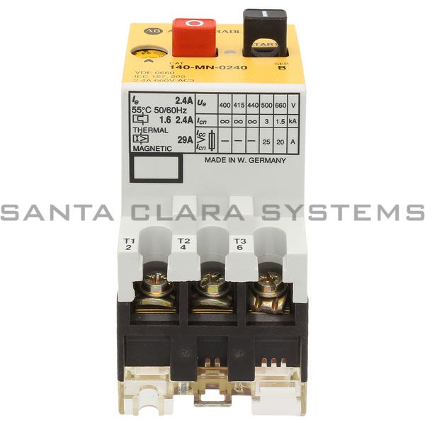 Allen Bradley 140-MN-0240  Manual Motor Starter Product Image