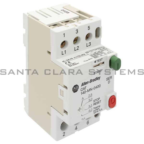 Allen Bradley 140-MN-0400 Manual Starter Product Image