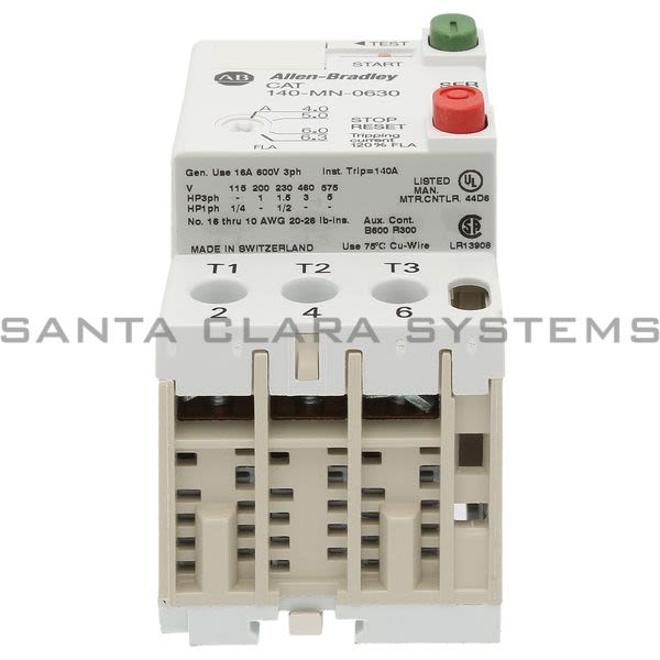 Allen Bradley 140-MN-0630  Manual Starter Product Image