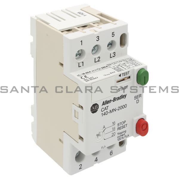 Allen Bradley 140-MN-2000 Manual Starter Product Image