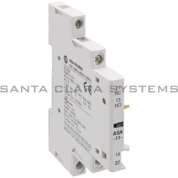 Allen Bradley 140A-C-ASA11 AUXILIARY CONTACT Product Image
