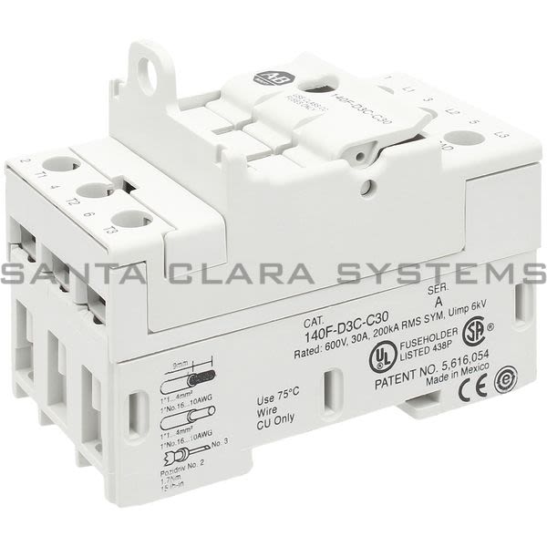 Allen Bradley 140F-D3C-C30 Fuse Holder Product Image