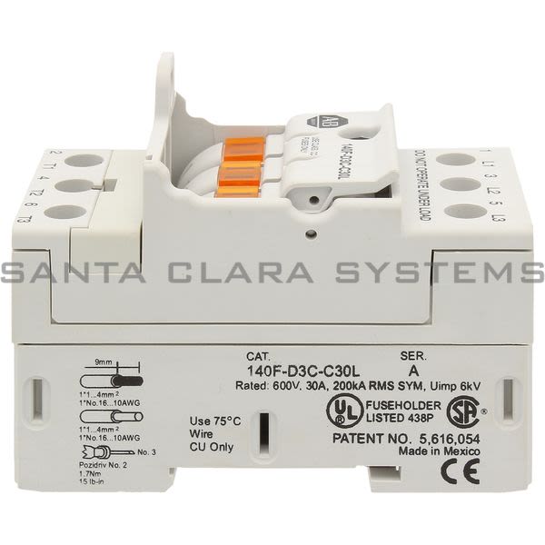 Allen Bradley 140F-D3C-C30L Fuse Holder Product Image