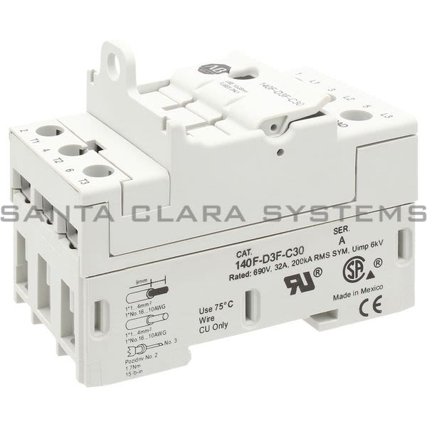 Allen Bradley 140F-D3F-C30 Fuse Holder Product Image