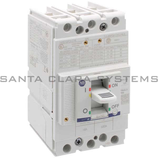 Allen Bradley 140G-G2C3-C16 Circuit Breaker Product Image