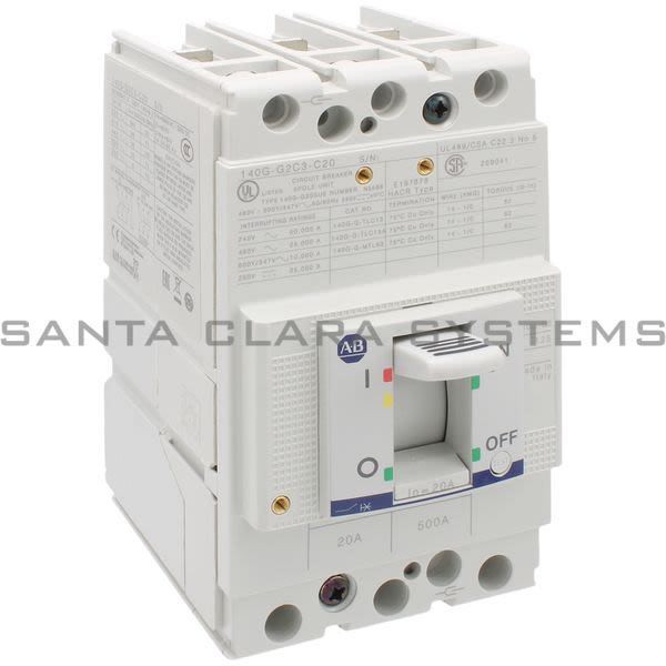 Allen Bradley 140G-G2C3-C20 Circuit Breaker Product Image