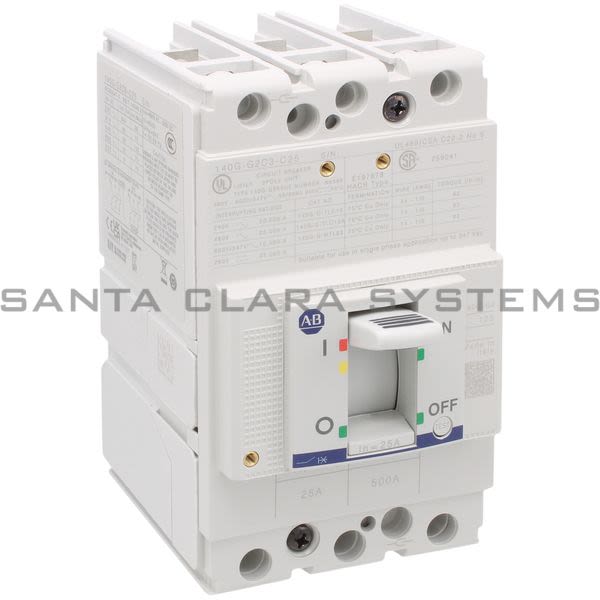 Allen Bradley 140G-G2C3-C25 Circuit Breaker Product Image