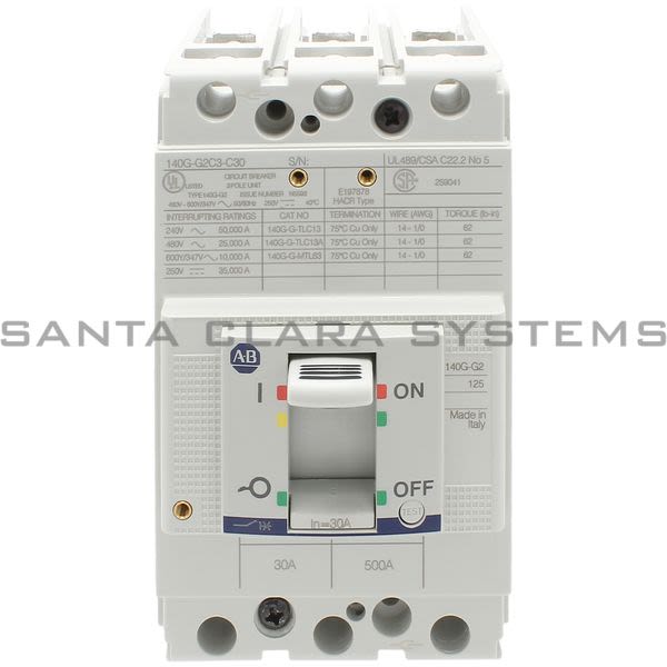 Allen Bradley 140G-G2C3-C30 Circuit Breaker Product Image