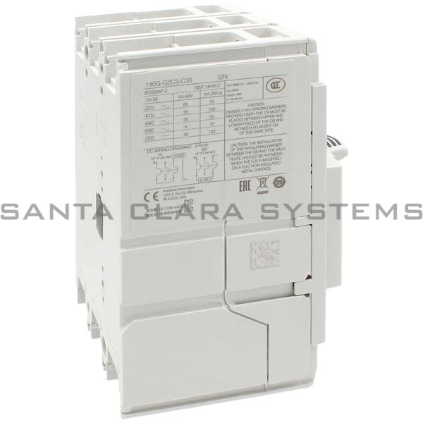 Allen Bradley 140G-G2C3-C30 Circuit Breaker Product Image