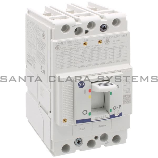 Allen Bradley 140G-G2C3-C35 Circuit Breaker Product Image