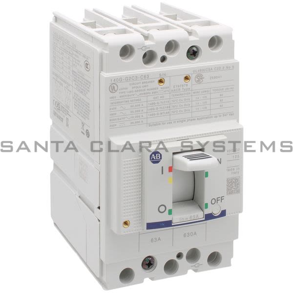 Allen Bradley 140G-G2C3-C63 Circuit Breaker Product Image