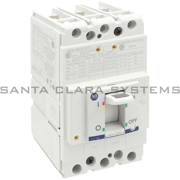 Allen Bradley 140G-G2C3-C70 Circuit Breaker Product Image