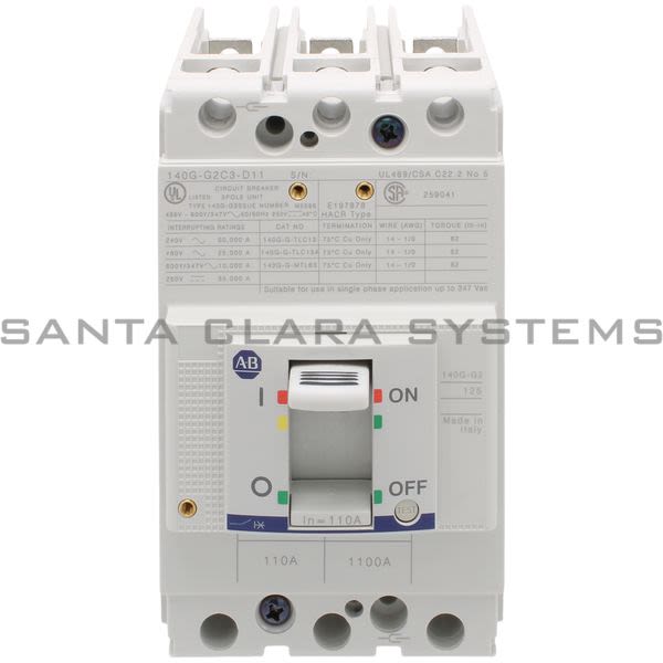 Allen Bradley 140G-G2C3-D11 Circuit Breaker Product Image