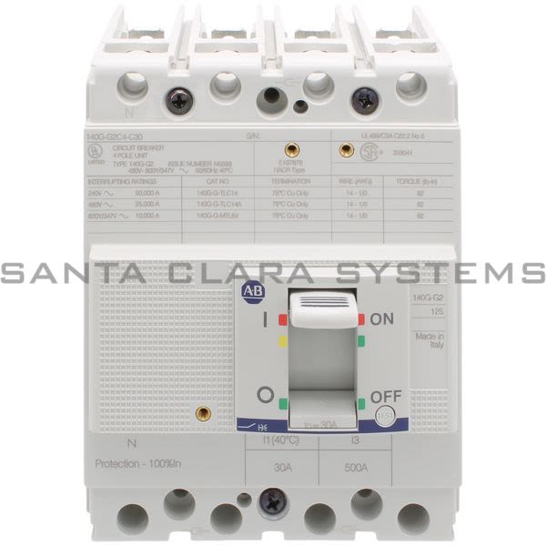 Allen Bradley 140G-G2C4-C30 Circuit Breaker Product Image