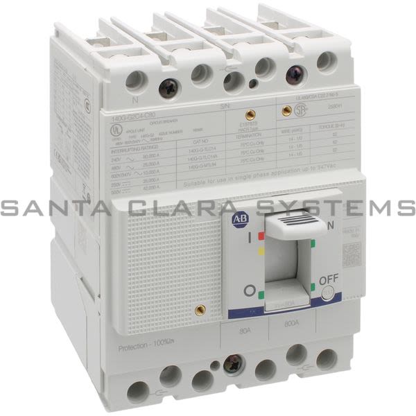 Allen Bradley 140G-G2C4-C80 Circuit Breaker Product Image
