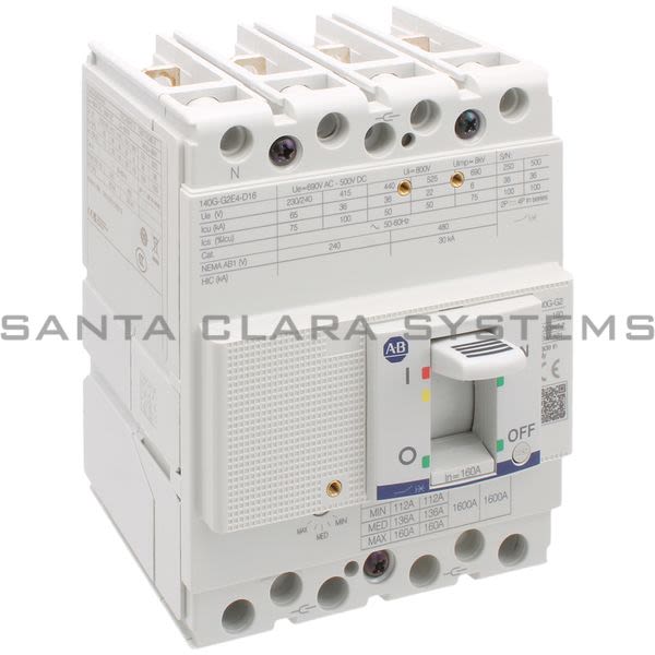 Allen Bradley 140G-G2E4-D16 Circuit Breaker Product Image