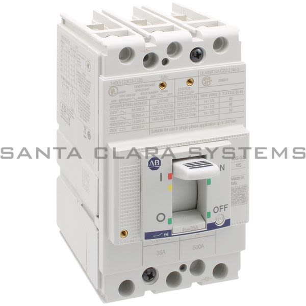 Allen Bradley 140G-G3C3-C35 Circuit Breaker Product Image