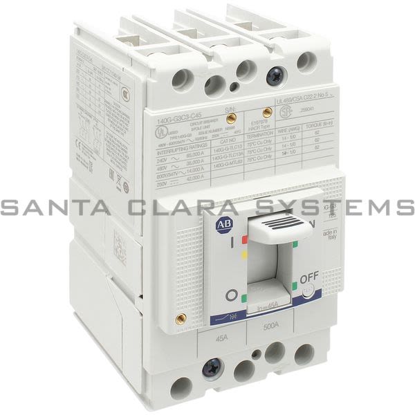 Allen Bradley 140G-G3C3-C45 Circuit Breaker Product Image