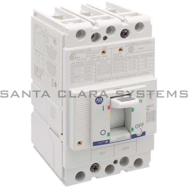 Allen Bradley 140G-G3C3-C63 Circuit Breaker Product Image