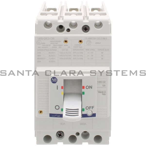 Allen Bradley 140G-G3C3-C90 Circuit Breaker Product Image