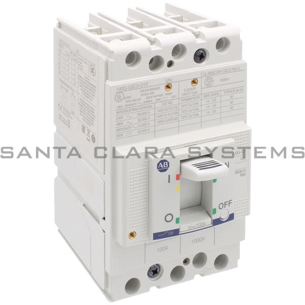 Allen Bradley 140G-G3C3-D10 Circuit Breaker Product Image