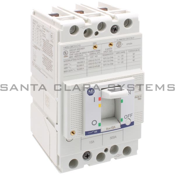 Allen Bradley 140G-G6C3-C15 Circuit Breaker Product Image