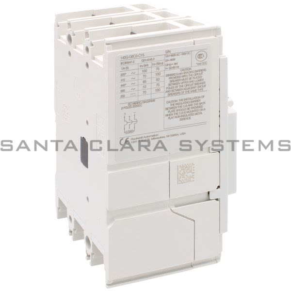 Allen Bradley 140G-G6C3-C15 Circuit Breaker Product Image
