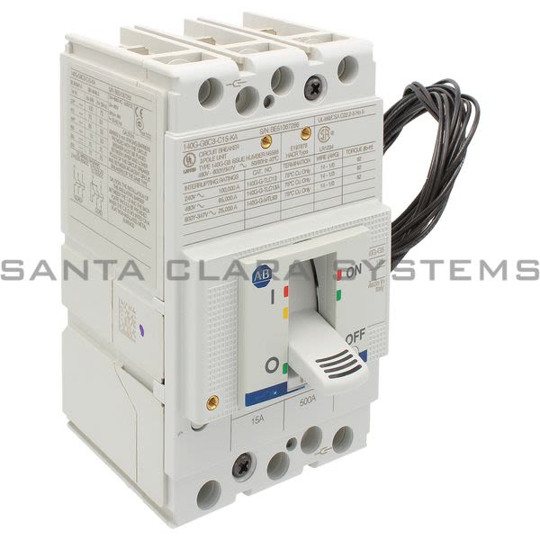 Allen Bradley 140G-G6C3-C15-KA Circuit Breaker Product Image