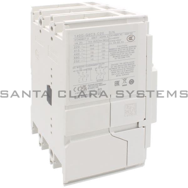 Allen Bradley 140G-G6C3-C20 Circuit Breaker Product Image