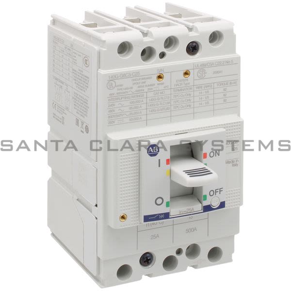 Allen Bradley 140G-G6C3-C25 Circuit Breaker Product Image