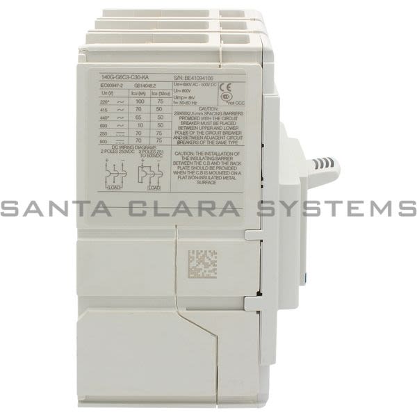 Allen Bradley 140G-G6C3-C30-KA Circuit Breaker Product Image