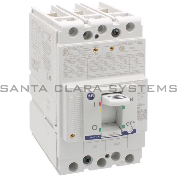 Allen Bradley 140G-G6C3-C32 Circuit Breaker Product Image
