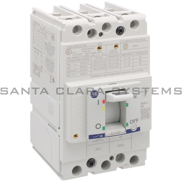 Allen Bradley 140G-G6C3-C45 Circuit Breaker Product Image